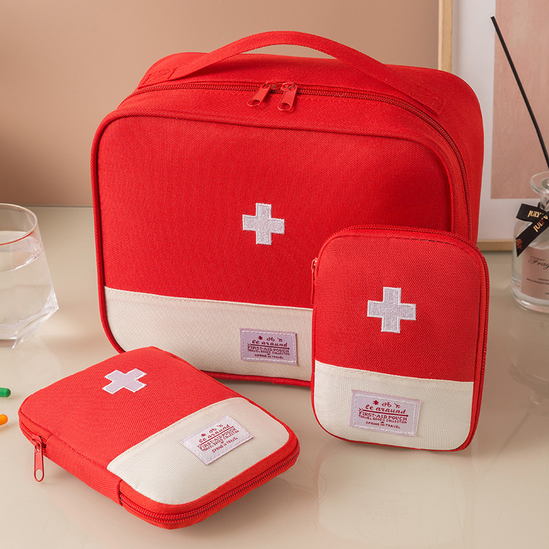 First Aid Bag Kit - 3 stuks/set draagbare medische opbergtas camping