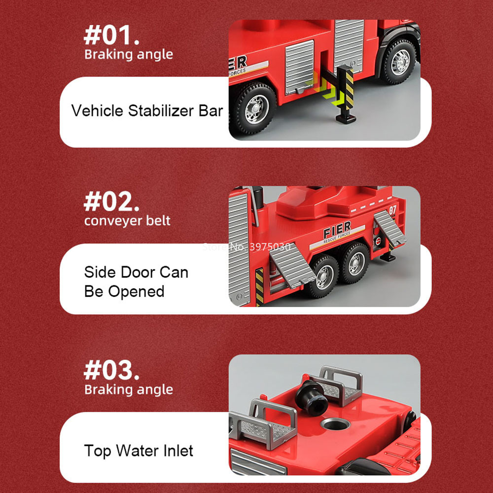 1:32 Schaal Brandweerwagen Mod - Fire Escape Ladder recensie en prijs