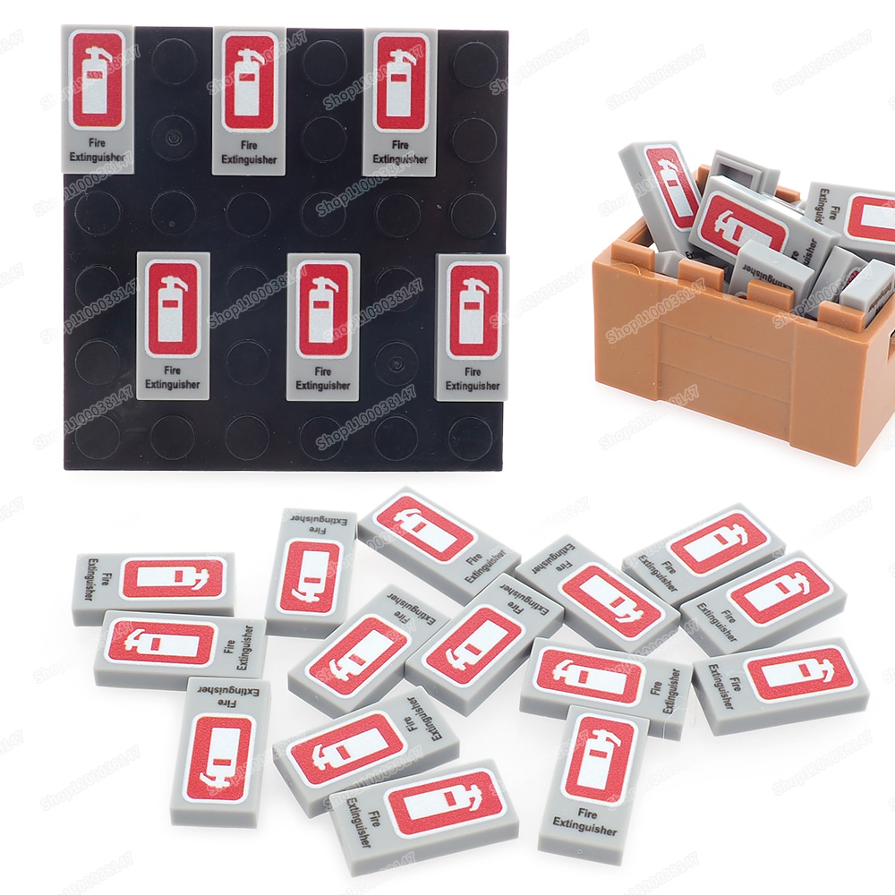 Brandblussers Patroon Gedrukte - Fire Extinguisher Small recensie en prijs