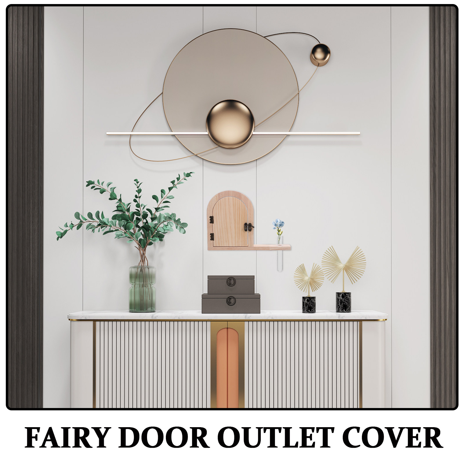 Houten rustieke deurlichtschak - Outlet Cover Baby recensie en prijs